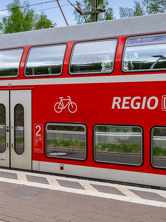 Zug der DB Regio