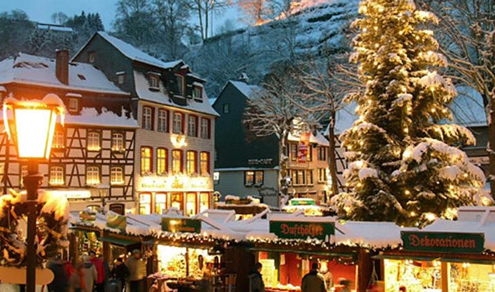 Der Weihnachtsmarkt in Monschau