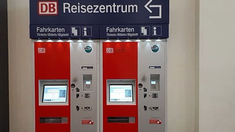 Ein neuer DB Automat