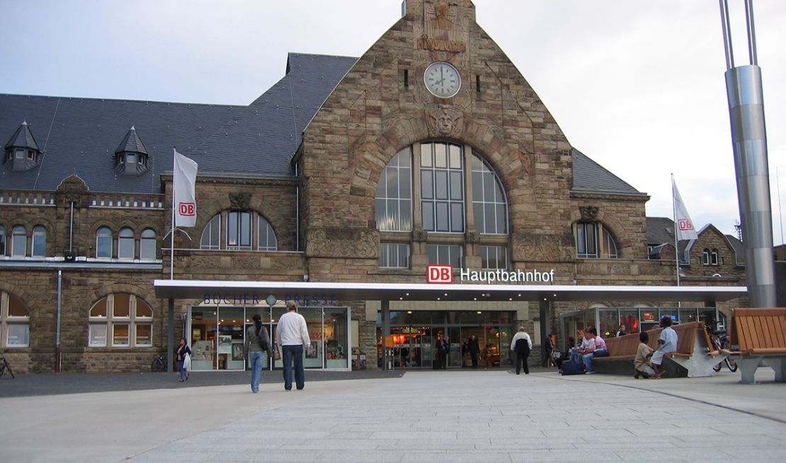 Der Hauptbahnhof Aachen