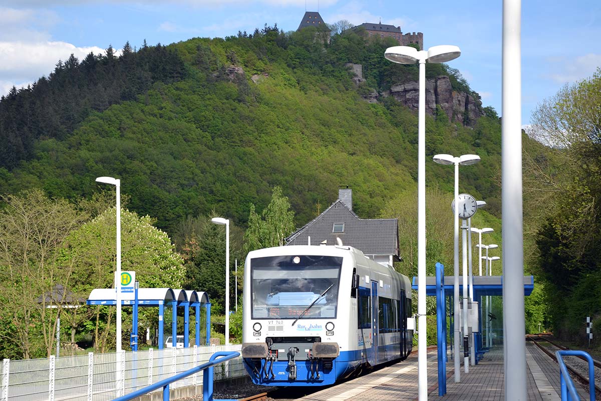 Streckensperrung bei der Rurtalbahn Schienenersatzverkehr